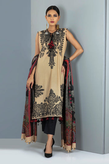 Md21301 Beige Khaadi Autumn Collection 2021